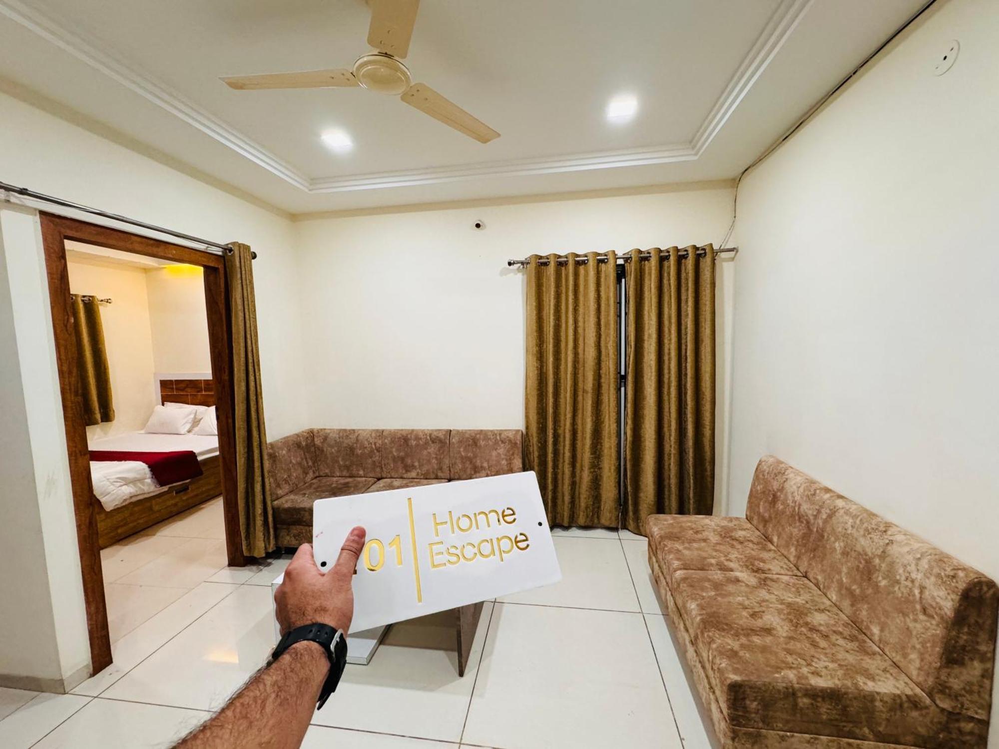 Home Escape 1Bhk Apartment Near Bombay Hospital Indore Dış mekan fotoğraf